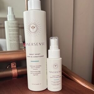 Innersense Sweet Spirit Leave-In Conditioner - full size and travel size. New